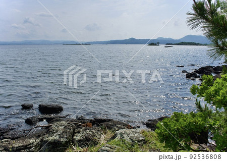 山陰のジオパーク 宍道湖中海 大根島 山陰のジオパーク 宍道湖中海 大根島 92536808