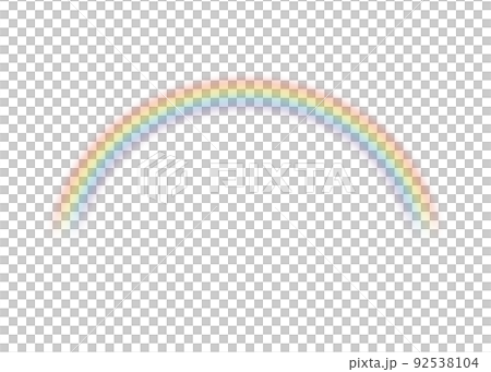 虹（素材） 92538104