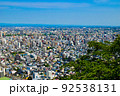 札幌の街並(円山山頂) 92538131