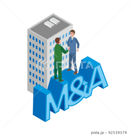 M&Aのイメージイラスト 92539379
