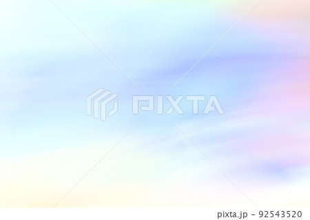 青・紫色系背景　緩やかなライン・流れ　水彩画風 92543520