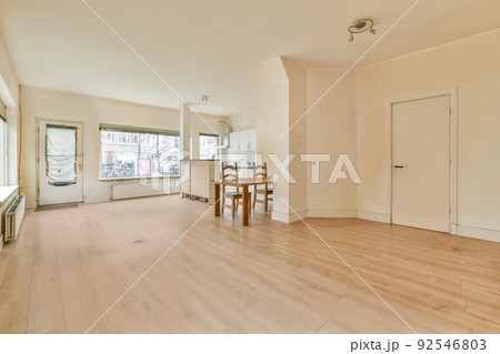 A cozy and spacious empty room in a luxury house 92546803