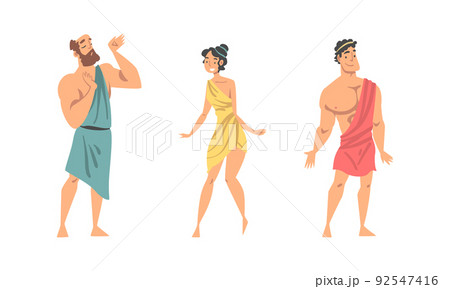 ancient greek man clipart