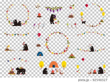 秋素材集(2022)ベク 秋素材集(2022)ベク 92548327