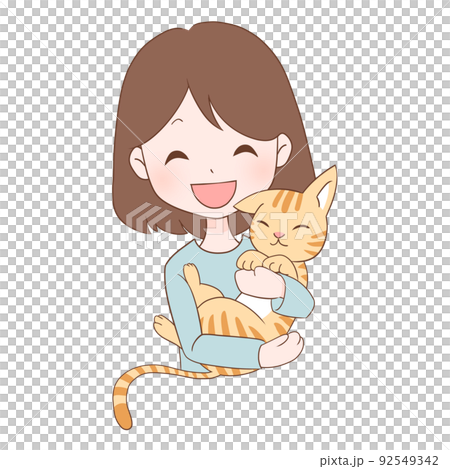 猫と遊ぶ 92549342