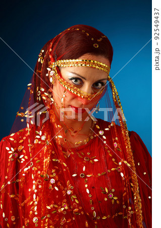 beautiful muslim woman 92549437