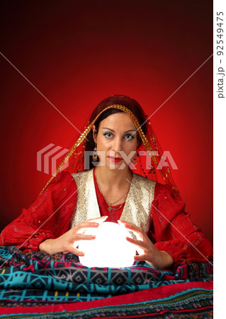 fortune-teller fortune-teller 92549475