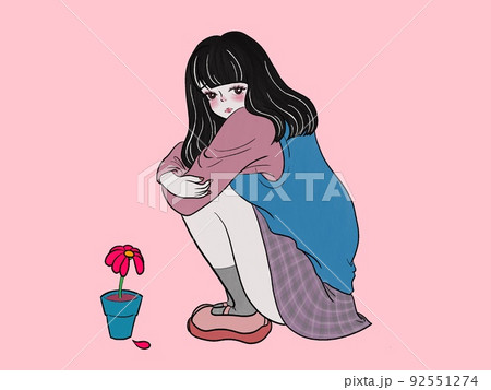 私も花も、愛がないと枯れちゃうの 私も花も、愛がないと枯れちゃうの 92551274