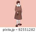 スナップショット昭和レトロファッション 92551282