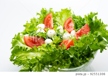 トマトとモッツアレラチーズのサラダ トマトとモッツアレラチーズのサラダ 92551306