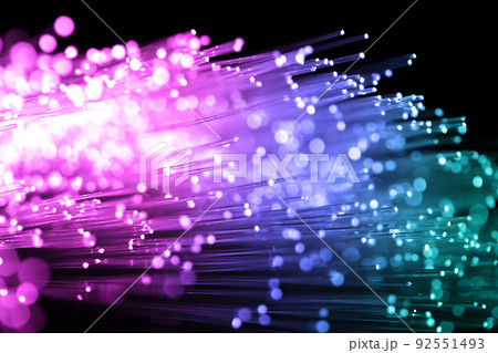 abstract view of fiber optics abstract view of fiber optics 92551493