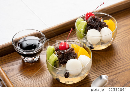 黒みつとあんみつ 黒みつとあんみつ 92552044