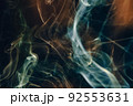 Abstract smoke forms background, colorful smoke formations 92553631