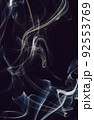 Abstract smoke forms background, colorful smoke formations 92553769