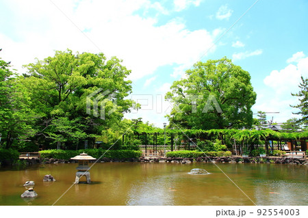名古屋市、中村公園の風景 92554003