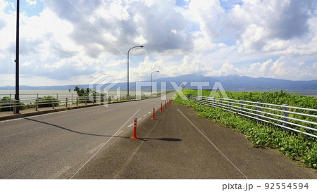 諫早湾干拓堤防道路1 92554594