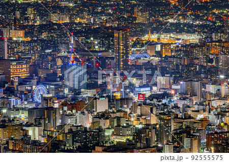 札幌　藻岩山山頂展望台　夜景 92555575