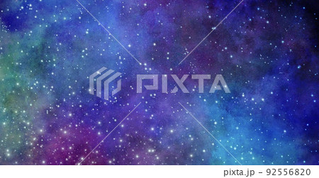 惑星 輝く 宇宙の背景 星空 ダークファンタジー 壁紙のイラスト素材