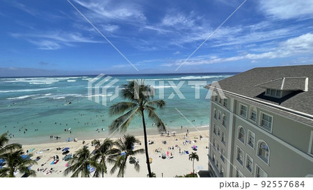 モアナサーフライダー　ダイアモンドオーシャンフロント最上階からの眺め 92557684