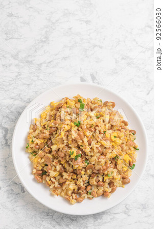 納豆チャーハン 納豆チャーハン 92566030