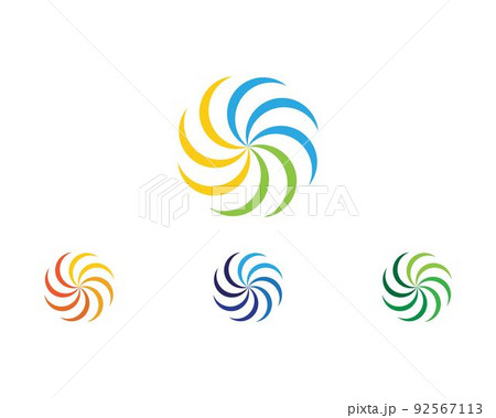 Vortex logo and symbols template vector Vortex logo and symbols template vector 92567113