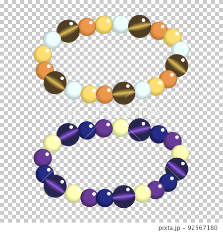 開運ブレスレットのイラスト 開運ブレスレットのイラスト 92567180
