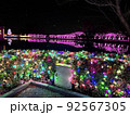 東武動物公園水辺のクリスマスイルミネーション 92567305