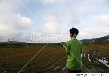 空撮 鳥瞰図 写真撮影 92568178
