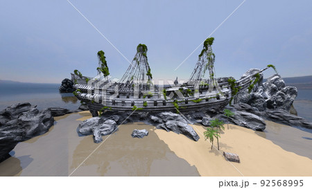 難破船 92568995