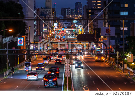 《東京都》国道1号線・幹線道路 92570187