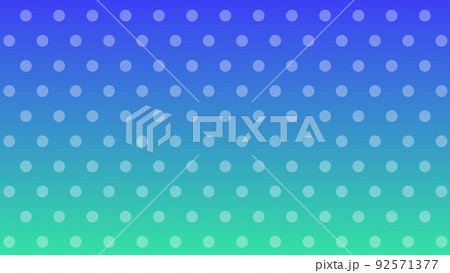 16:9 グラデーション背景素材 ドット 青 16:9 グラデーション背景素材 ドット 青 92571377