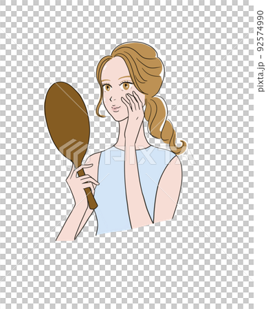 照鏡子的女人 照鏡子的女人 92574990
