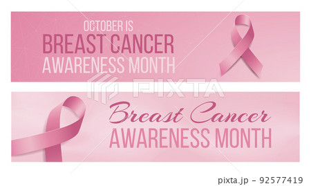 Breast Cancer awareness month concept. 92577419