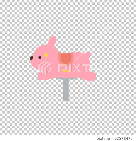 兔子彈簧搖桿 兔子彈簧搖桿 92578473