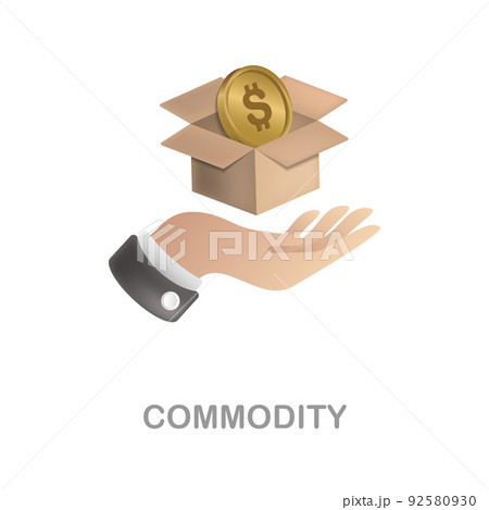 Commodity icon. 3d illustration from economic collection. Creative Commodity 3d icon for web design, templates, infographics and more Commodity icon. 3d illustration from economic collection. Creative Commodity 3d icon for web design, templates, infographics and more 92580930