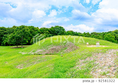 夏の沖出古墳 福岡県嘉麻市 夏の沖出古墳 福岡県嘉麻市 92581322