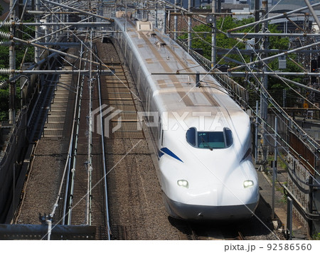 新幹線N700S　J8編成　本町跨線橋にて 92586560