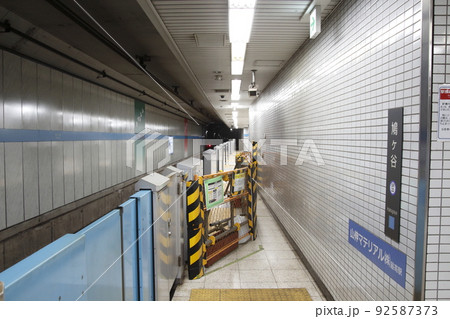 ［SR22］埼玉高速鉄道　鳩ケ谷駅ホーム（8両編成延伸工事） 92587373