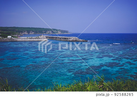 沖縄県の離島宮古島 イムギャーマリンガーデン 日本の絶景 沖縄県の離島宮古島 イムギャーマリンガーデン 日本の絶景 92588265