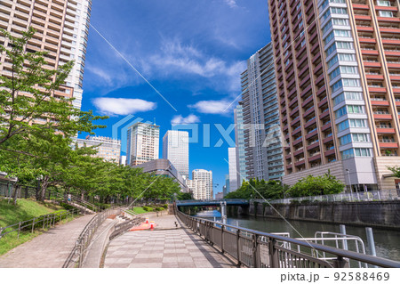 《東京都》タワーマンションの風景・品川区 92588469