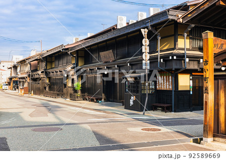 飛騨高山 古い町並 飛騨高山 古い町並 92589669