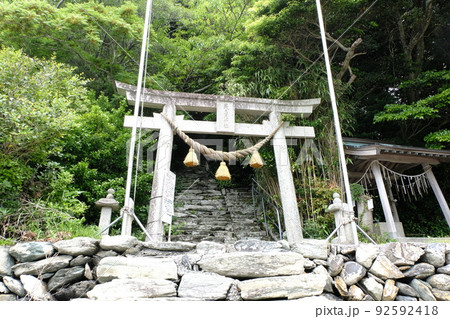 佐伯市（蒲江町）　弁天島・弁天島天満社 92592418