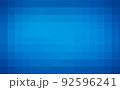 Vector blue background. Geometric texture from blue squares. Abstract pattern of square pixels. Creative design template for celebration and season decoration. A backing of mosaic squares for branding 92596241