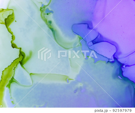 Ethereal Water Pattern. Liquid Ink Wave Ethereal Water Pattern. Liquid Ink Wave 92597979