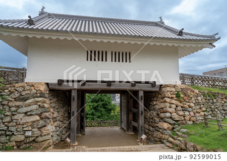 静岡県浜松市　浜松城の天守門 92599015