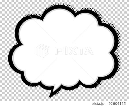 Simple and pop cloud balloon 92604135