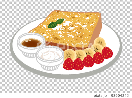 Illustration of french toast 92604243