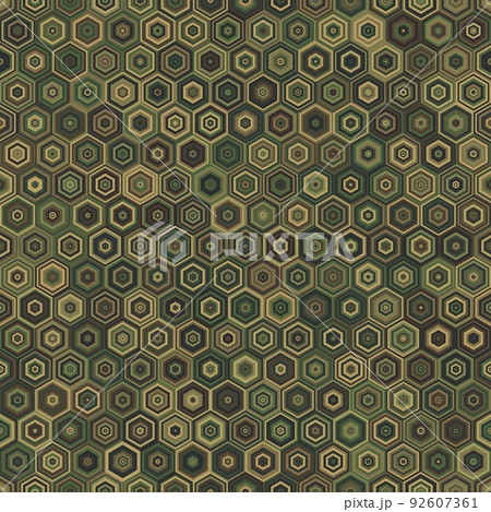 Abstract Vector Military Camouflage Background Seamless Pattern 92607361