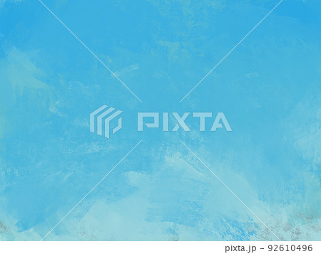 空色のパステル塗り調背景 92610496