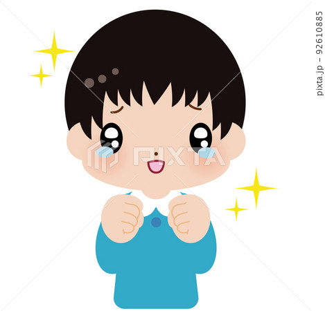 キラキラ うるうる 涙 男の子 素材 キラキラ うるうる 涙 男の子 素材 92610885